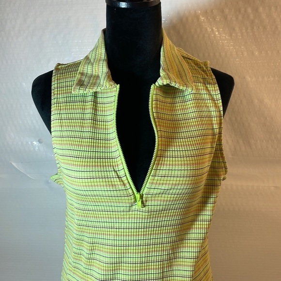 WILD Fable Women’s Multicolor Striped Sleeveless Shirt Dress - Picture 2 of 8